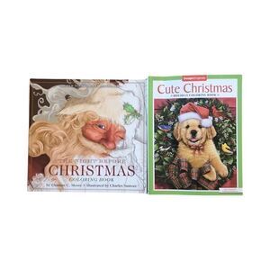 Christmas Coloring Book Bundle